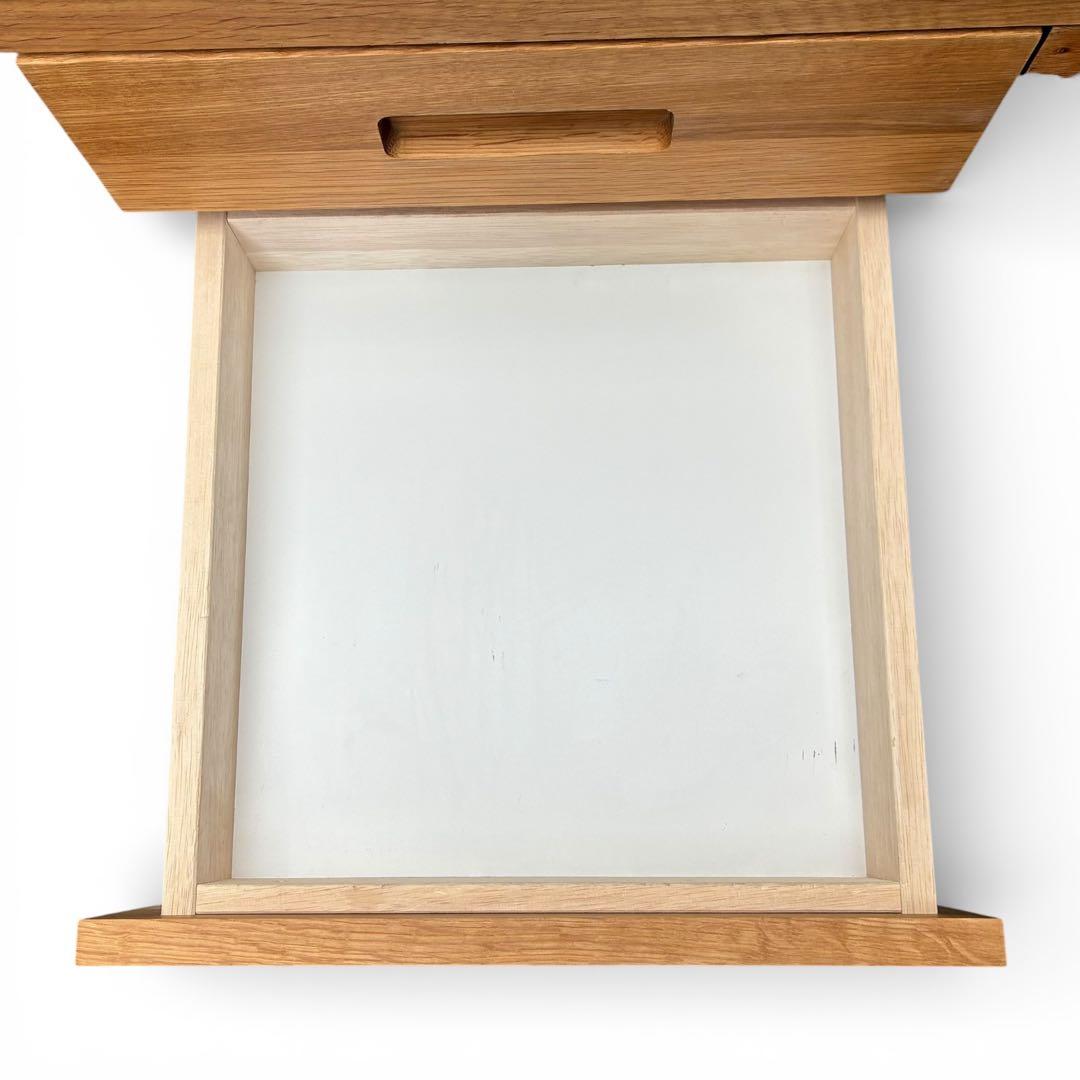 【廃盤・希少】unico ウニコ HUTTE キッチンカウンターS 無垢材使用