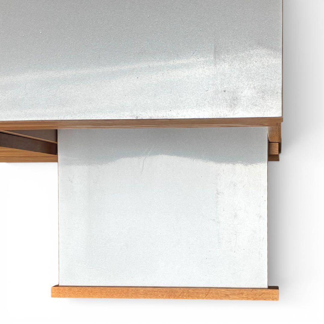 【廃盤・希少】unico ウニコ HUTTE キッチンカウンターS 無垢材使用