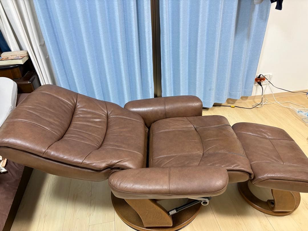 NITORI ニトリ ラルフパーソナルチェア オットマン セット ソファ