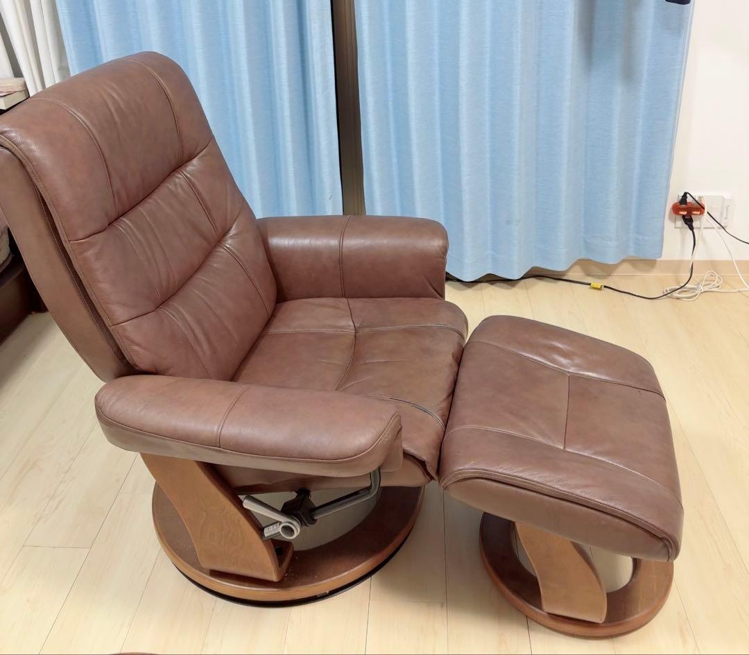 NITORI ニトリ ラルフパーソナルチェア オットマン セット ソファ