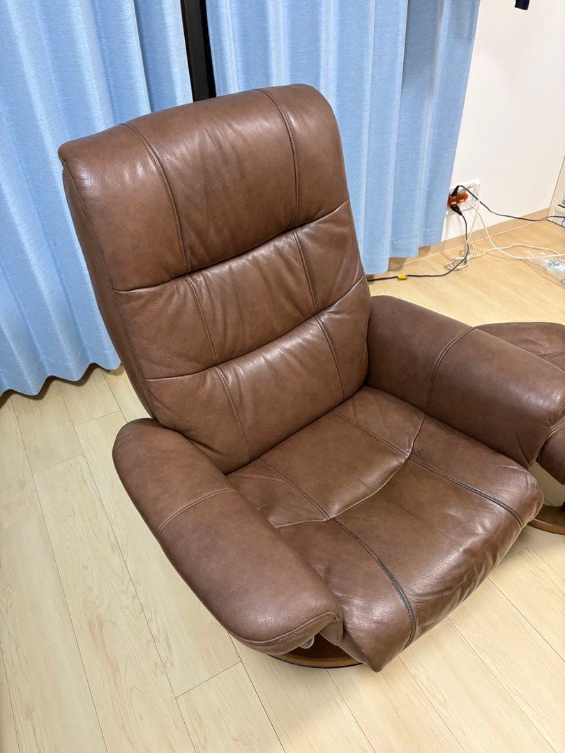 NITORI ニトリ ラルフパーソナルチェア オットマン セット ソファ