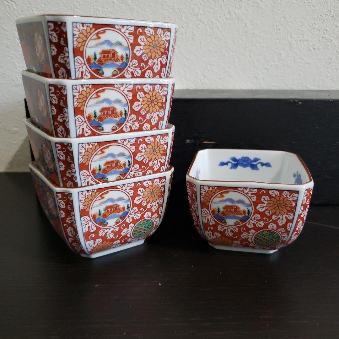 未使用品 三洋陶器 龍峰窯 錦彩古伊万里小付揃 小鉢 5個セット - メルカリ