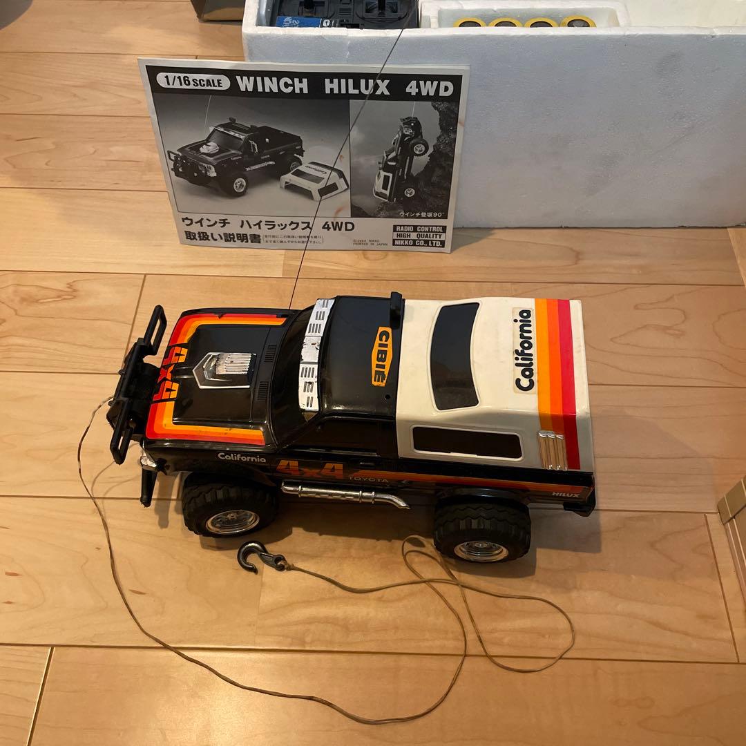 ニッコー ラジコン ウィンチハイラックス 1/16 ジャンク品 - メルカリ
