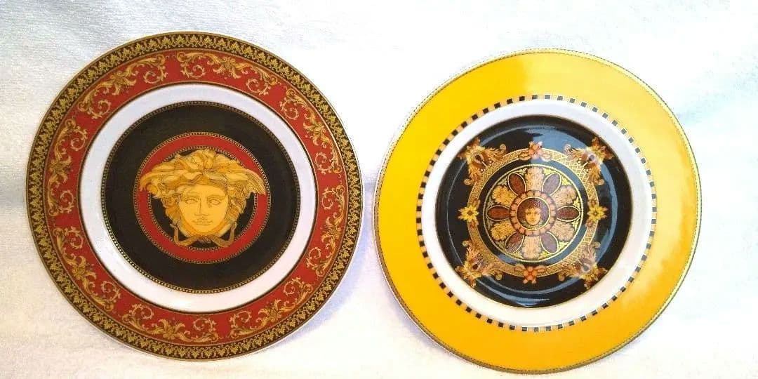 美品 食器 インテリア ジャンニヴェルサーチ 大皿 プレート皿 ３枚セット