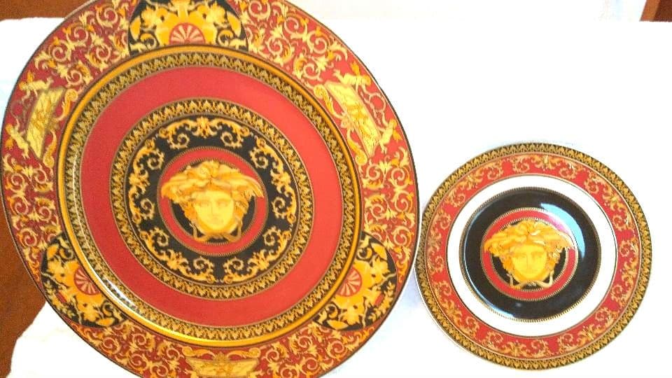 美品 食器 インテリア ジャンニヴェルサーチ 大皿 プレート皿 ３枚セット