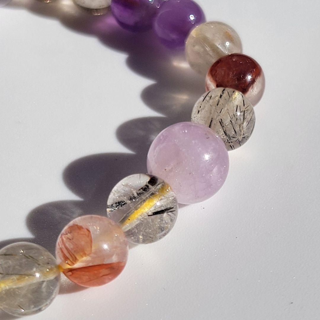 一点物 天然石ブレスレット アイリスクォーツ使用｜PONO