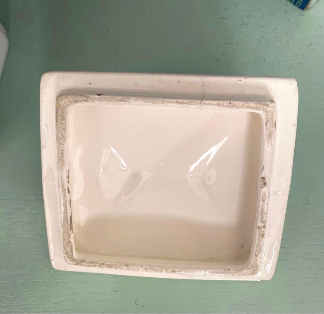 【Lumièreページ】HBCMバスクキャニスターフランスアンティーク