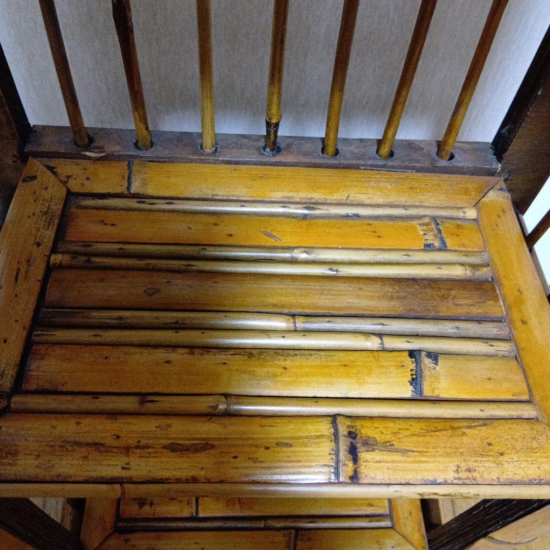 アジアン　3段バンブーラック 竹製 ディスプレイラック 飾り棚