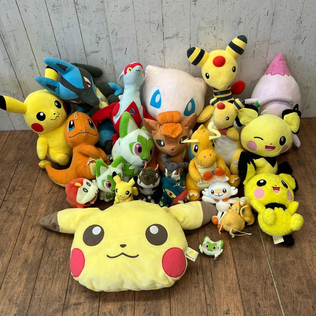 ポケモン ポケットモンスター ぬいぐるみ 23体セット まとめ売り 特大