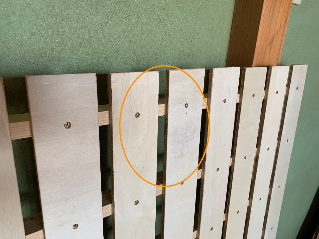 床板 ベッド用の床板 大判すのこ2枚　頑丈 すのこDIYにもgood!