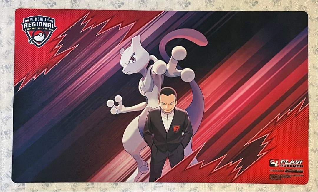 希少 ミュウツー サカキ ロケット団 リージョナル プレイマット