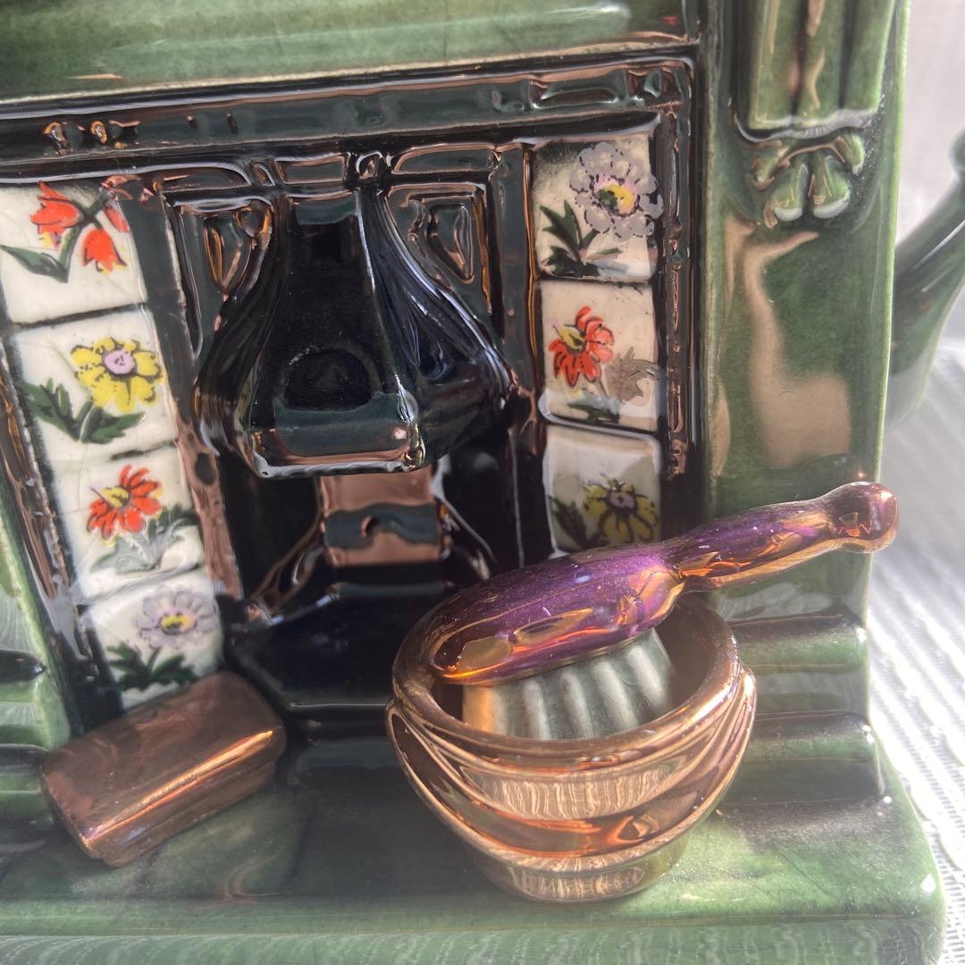 イギリス　ビンテージ　cardew (カーデュー) ティーポット 暖炉