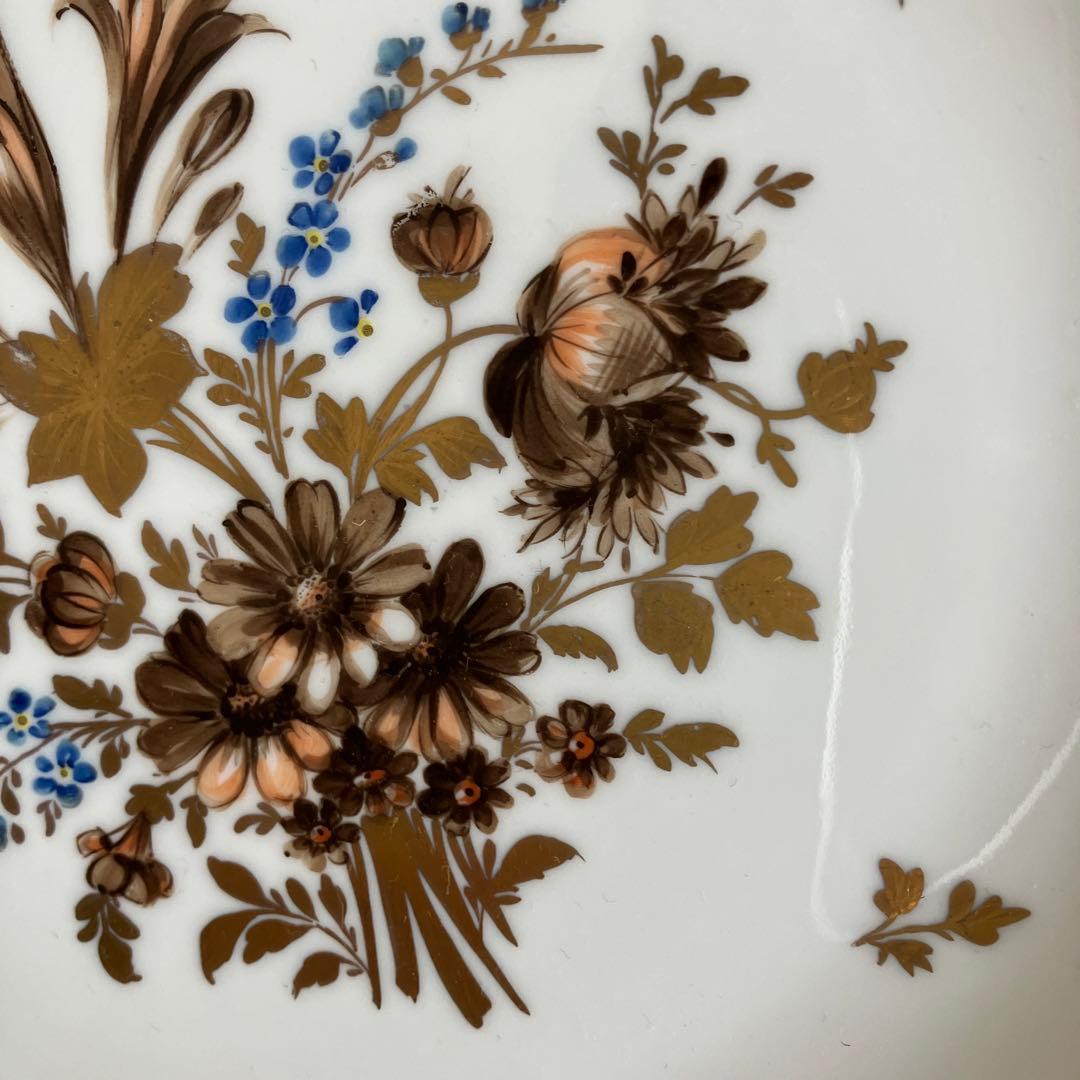 アンティークマイセン  セピアカマイユのブーケ