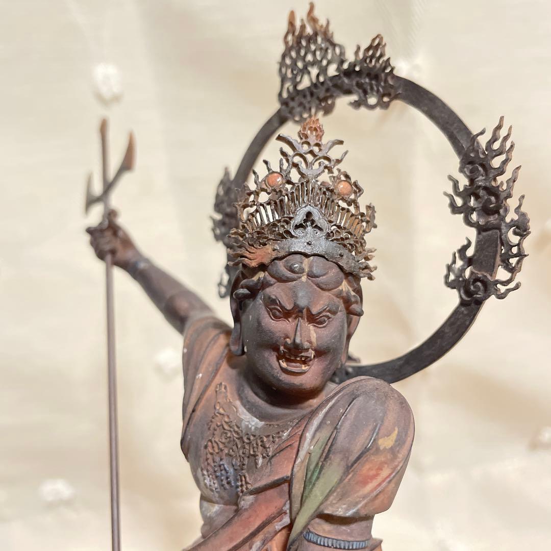 ひぶつ様専用 うすさま明王 烏枢沙摩明王 仏像 イスム - メルカリ