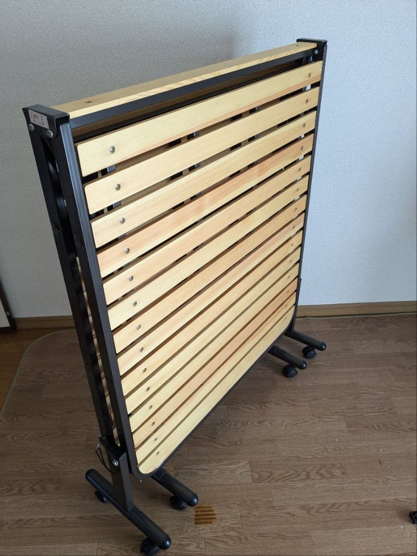 引き取り限定■折りたたみすのこベッド