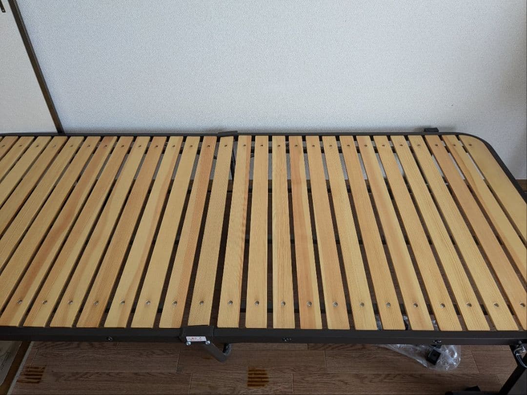 引き取り限定■折りたたみすのこベッド