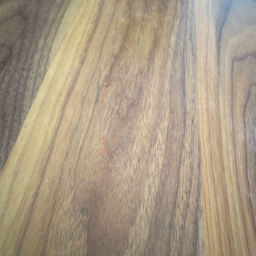 ウォールナット 120cm伸縮ローテーブル