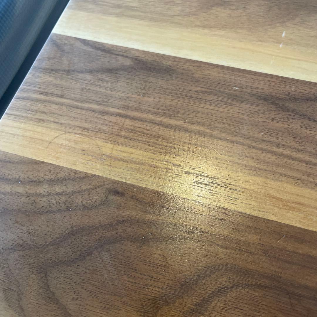 ウォールナット 120cm伸縮ローテーブル