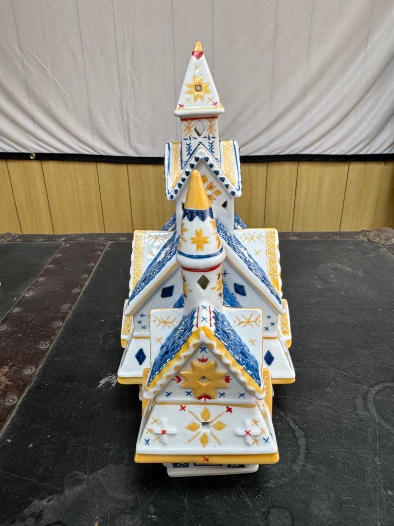 ☆Villeroy&Boch 教会クリスマスキャンドルホルダー①