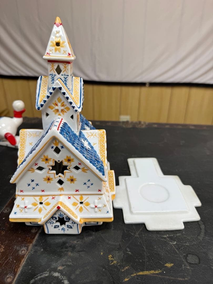 ☆Villeroy&Boch 教会クリスマスキャンドルホルダー①