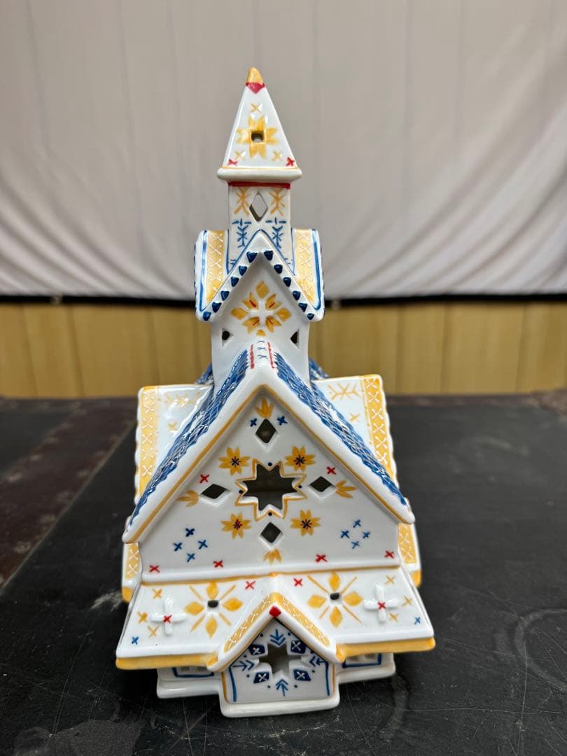 ☆Villeroy&Boch 教会クリスマスキャンドルホルダー①