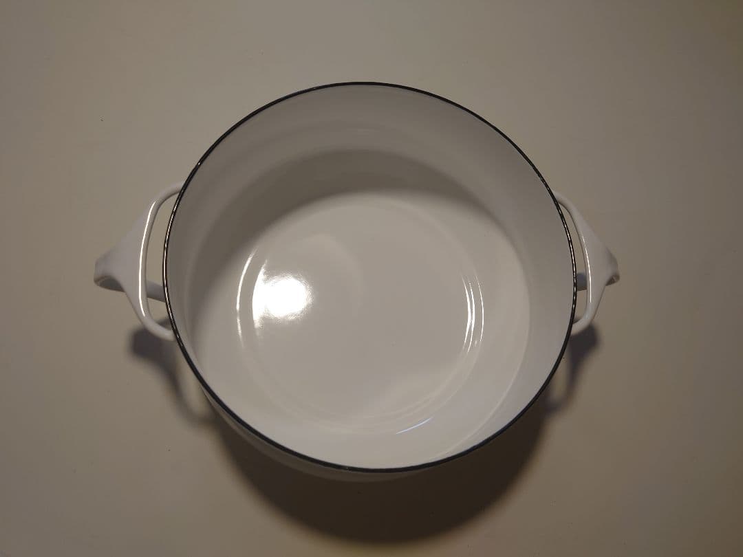 DANSK コベンスタイル ホワイト 18㎝ 両手鍋