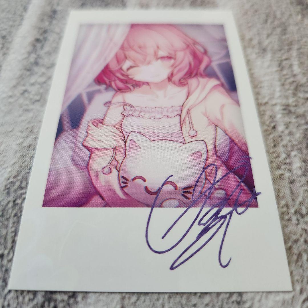 nqrse なるせ チェキ風カード□ホロ□デジタルサイン - メルカリ