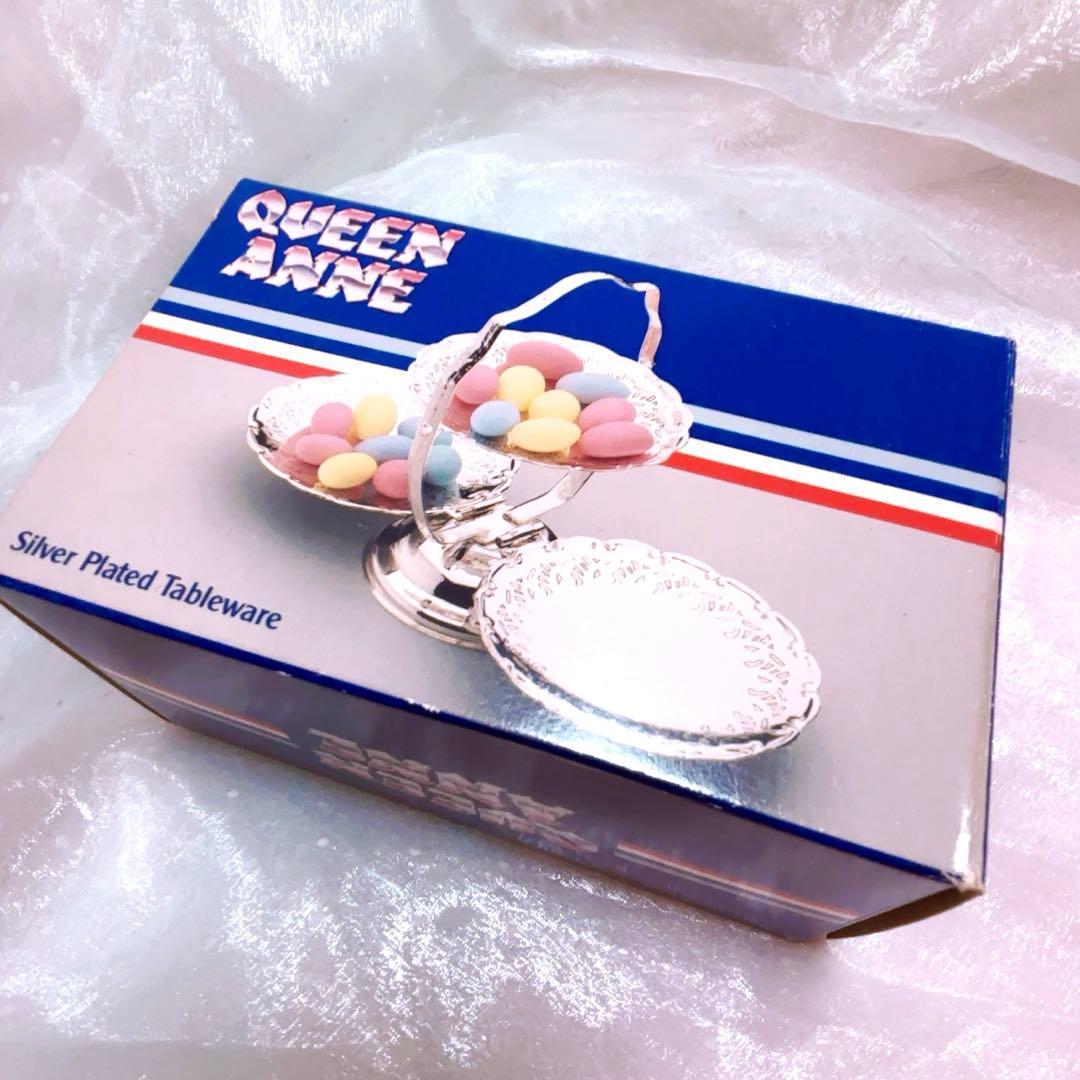 クイーンアン　queen anne 折りたたみデザートスタンド　ミニサイズ