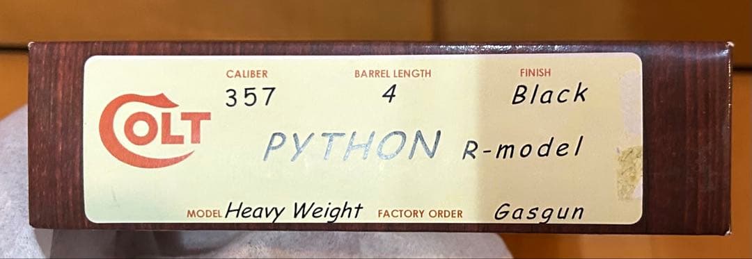 タナカコルトパイソンRモデルガスガン＆チェッカーグリップ