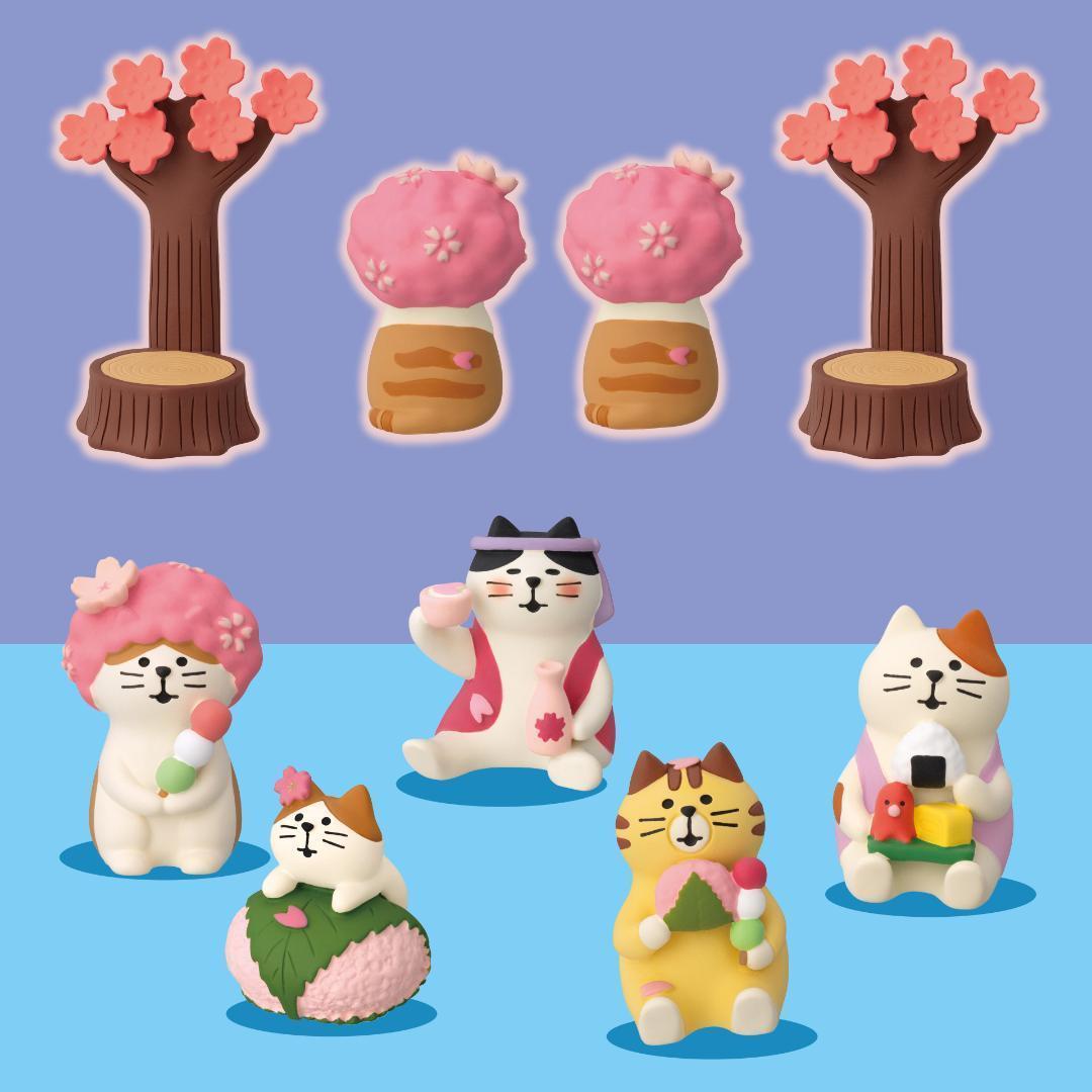 ねこねこ 桜ピクニックシリーズ 新作11点セット 春 DECOLE
