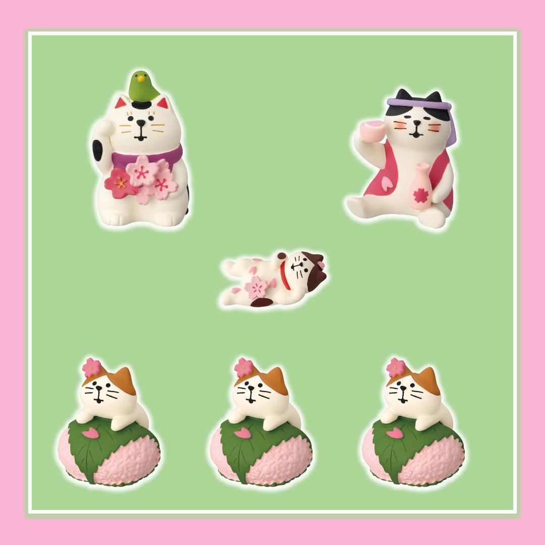 ねこねこ 桜ピクニックシリーズ 新作11点セット 春 DECOLE
