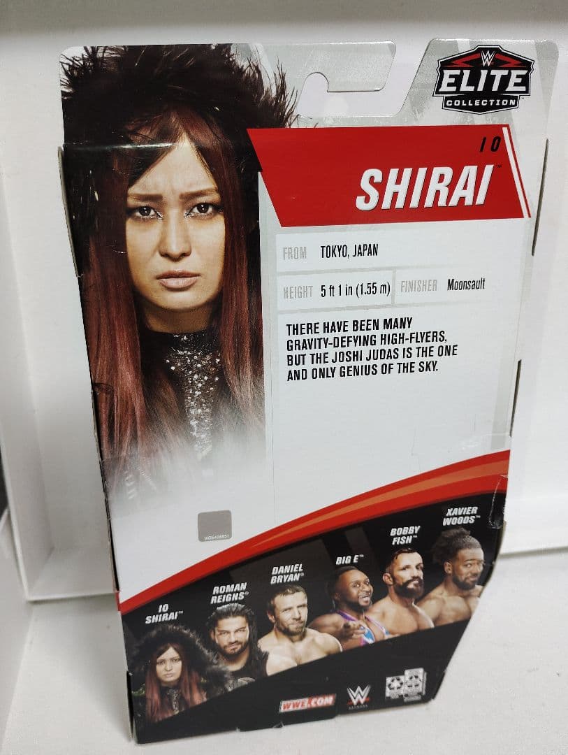 マテル社版 WWEプロレスフィギュア イヨスカイ 初期 紫雷イオSHIRAI