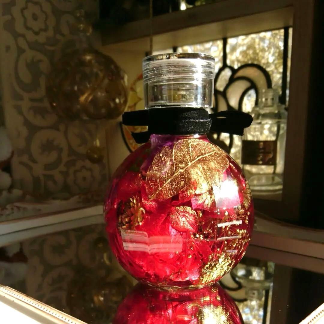 ◆ハーバリウム ＃51 まあるい宝石箱 ラグジュアリー.:*:・