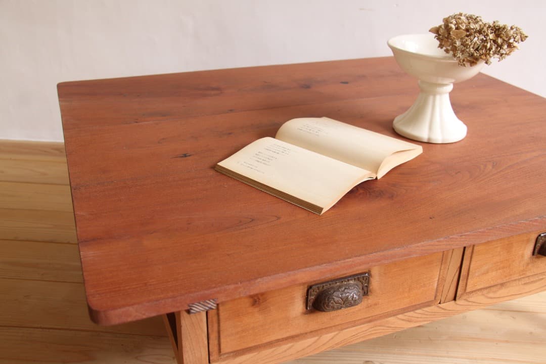 剥離家具　センターテーブル　文机　古道具　古家具　アンティーク　ビンテージ