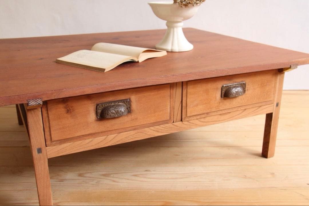 剥離家具　センターテーブル　文机　古道具　古家具　アンティーク　ビンテージ