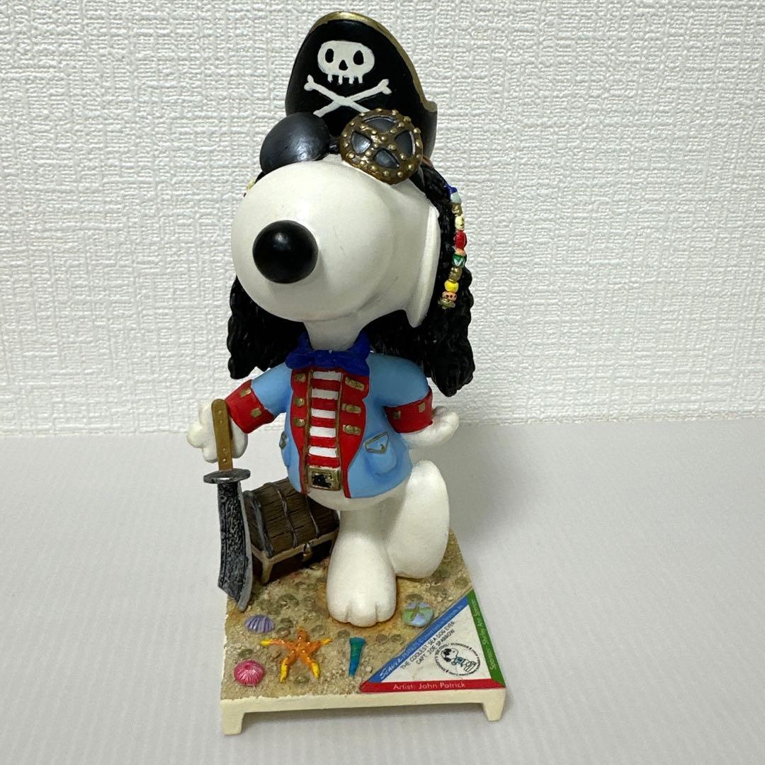 スヌーピー snoopy peanuts westland 置物　海賊