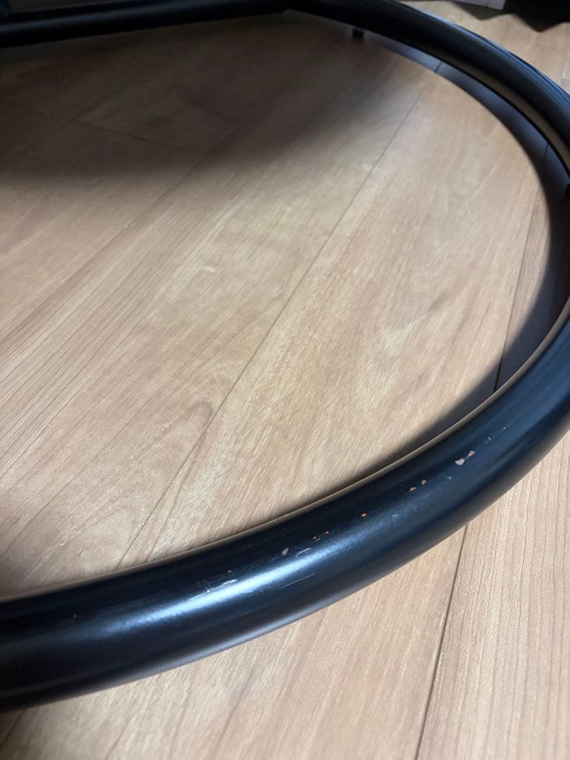 ハンギングチェア 卵型 クリーム色クッション