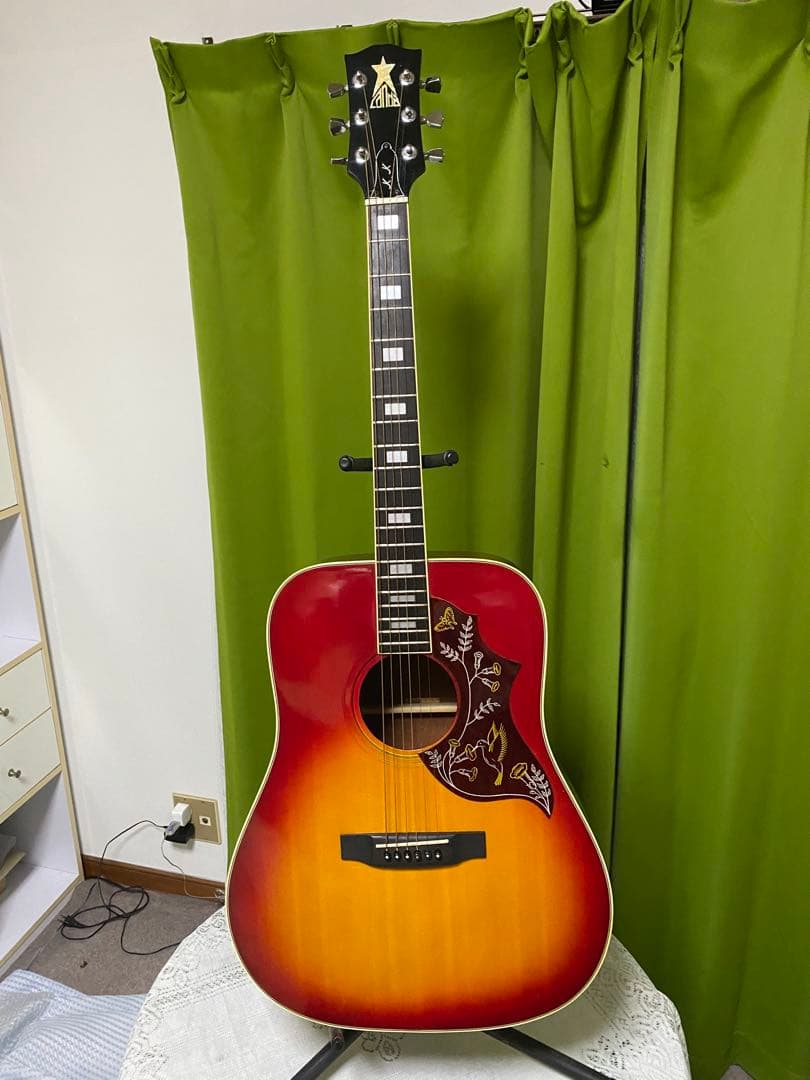 A*)様 新春特価Greco ハミングバードエレアコ 音出し良好 アコギもOK