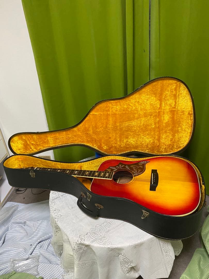 A*)様 新春特価Greco ハミングバードエレアコ 音出し良好 アコギもOK