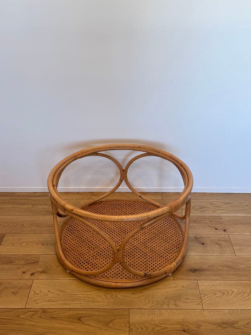 unico ウニコ WEAVA(ウィーバ) ラタン調センターローテーブル