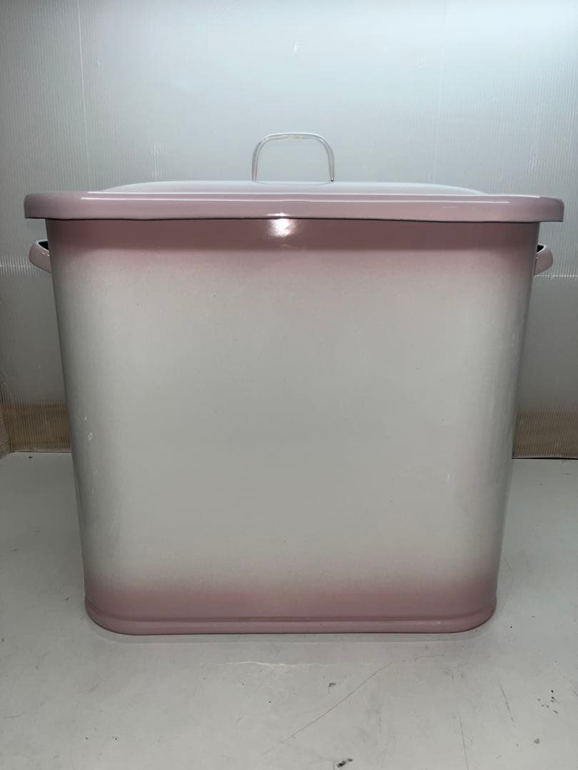 イマン プリンセスローズ ホーロー缶 大型