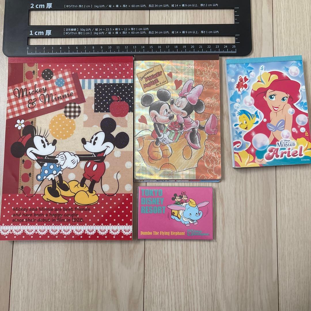 ディズニー メモ帳セット - メルカリ