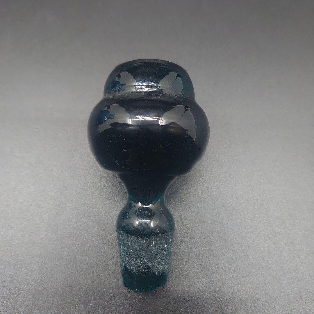 大型サイズ倉敷ガラス】小谷眞三作 吹きガラス 胴丸酒瓶 - メルカリ