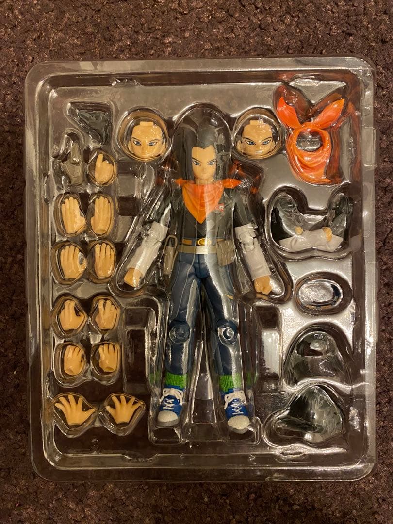 【中古品】S.H.Figuarts ドラゴンボールZ 人造人間 17号 18号