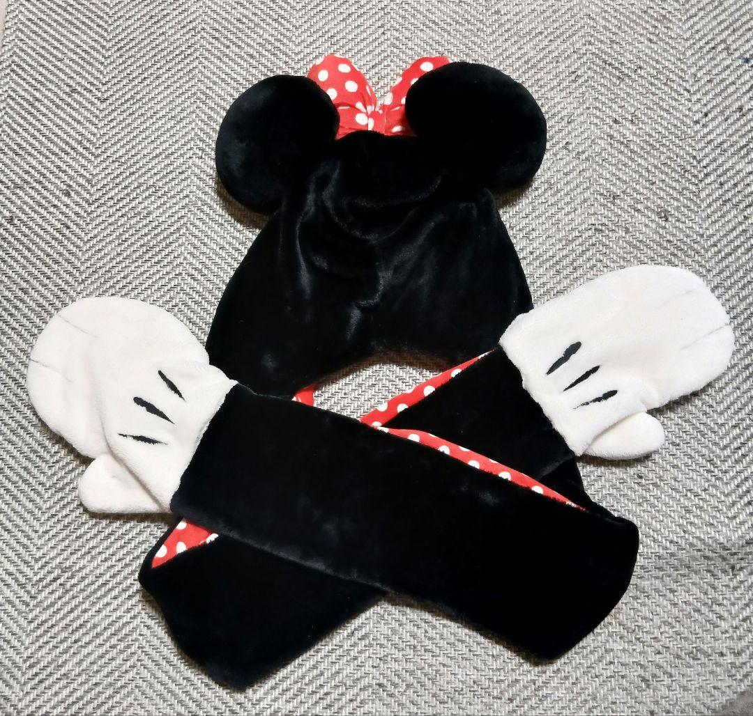ディズニー ミニーマフラーファンキャップ 通販