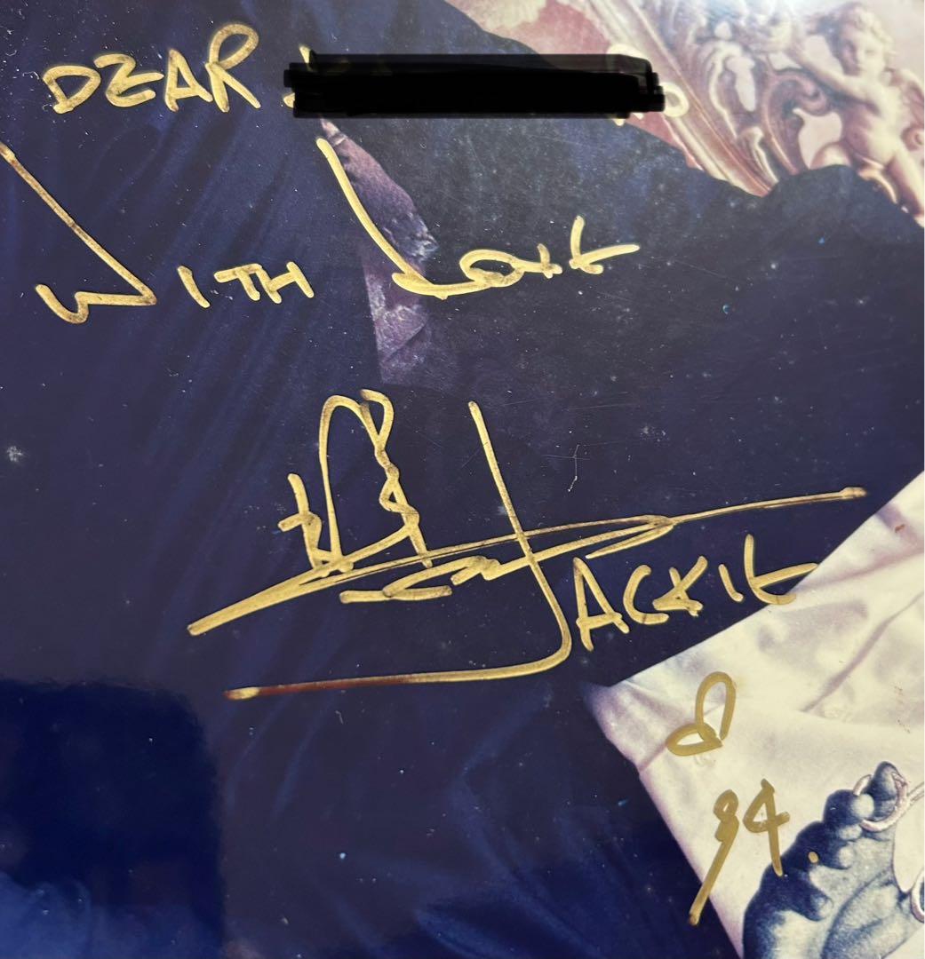 ジャッキーチェン／オートグラフ(直筆サイン) - メルカリ