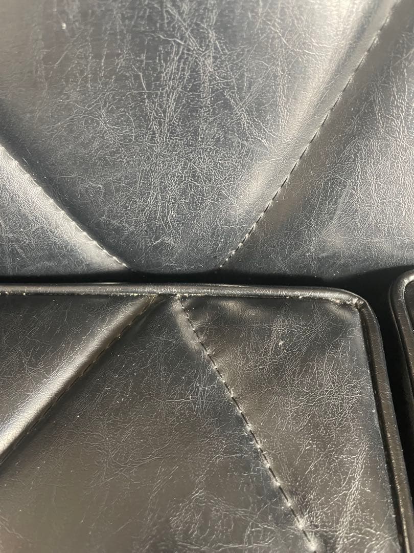 カリモク60 ロビーチェア 3シーター スタンダードブラック