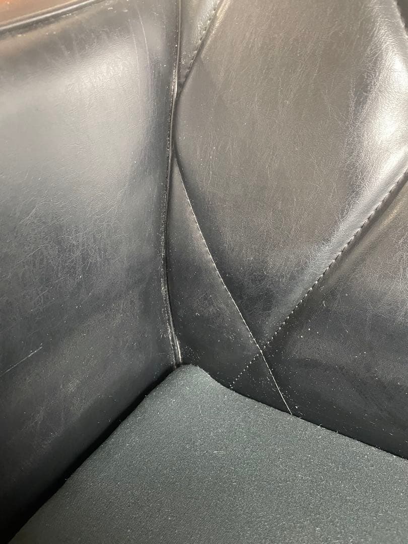 カリモク60 ロビーチェア 3シーター スタンダードブラック