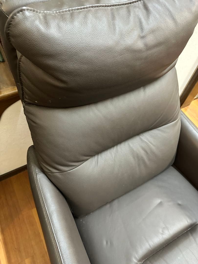 ニトリ　電動リクライニング　ダークブラウン 1人掛けソファ　札幌市受け渡し