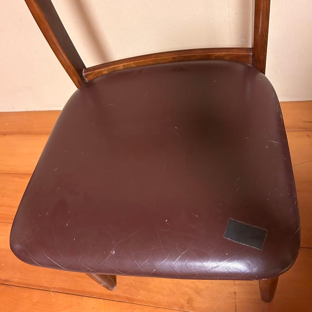 人気　SHIRAKAWA 飛騨高山　木製ブラウンチェア 2脚セット